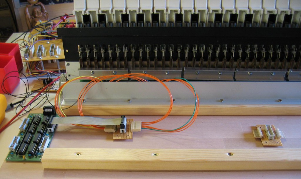 First wiring to the shift register