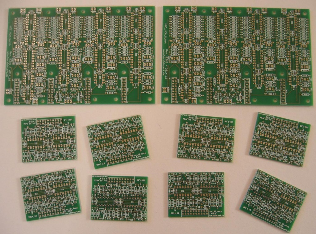 Final PCB for Vocoder Synthesizer