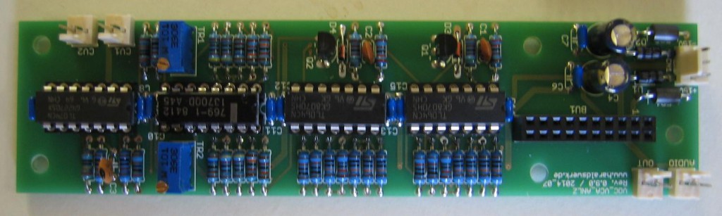 Vocoder Synthesizer VCA Testboard