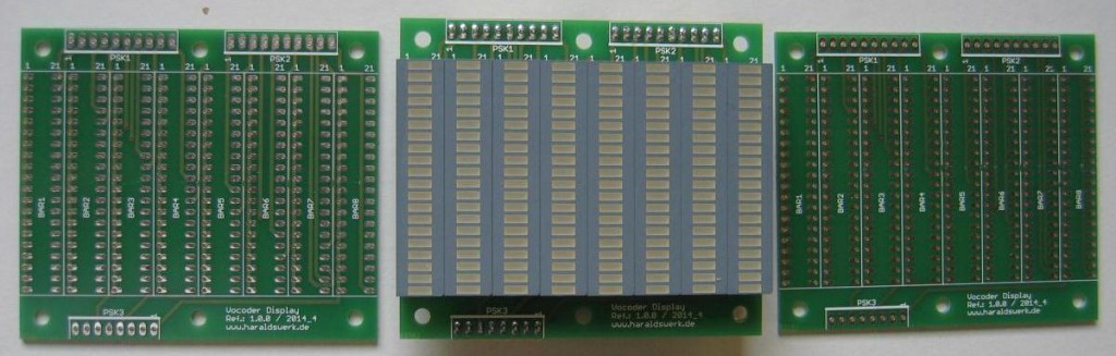 Vocoder Display Bargraph PCB