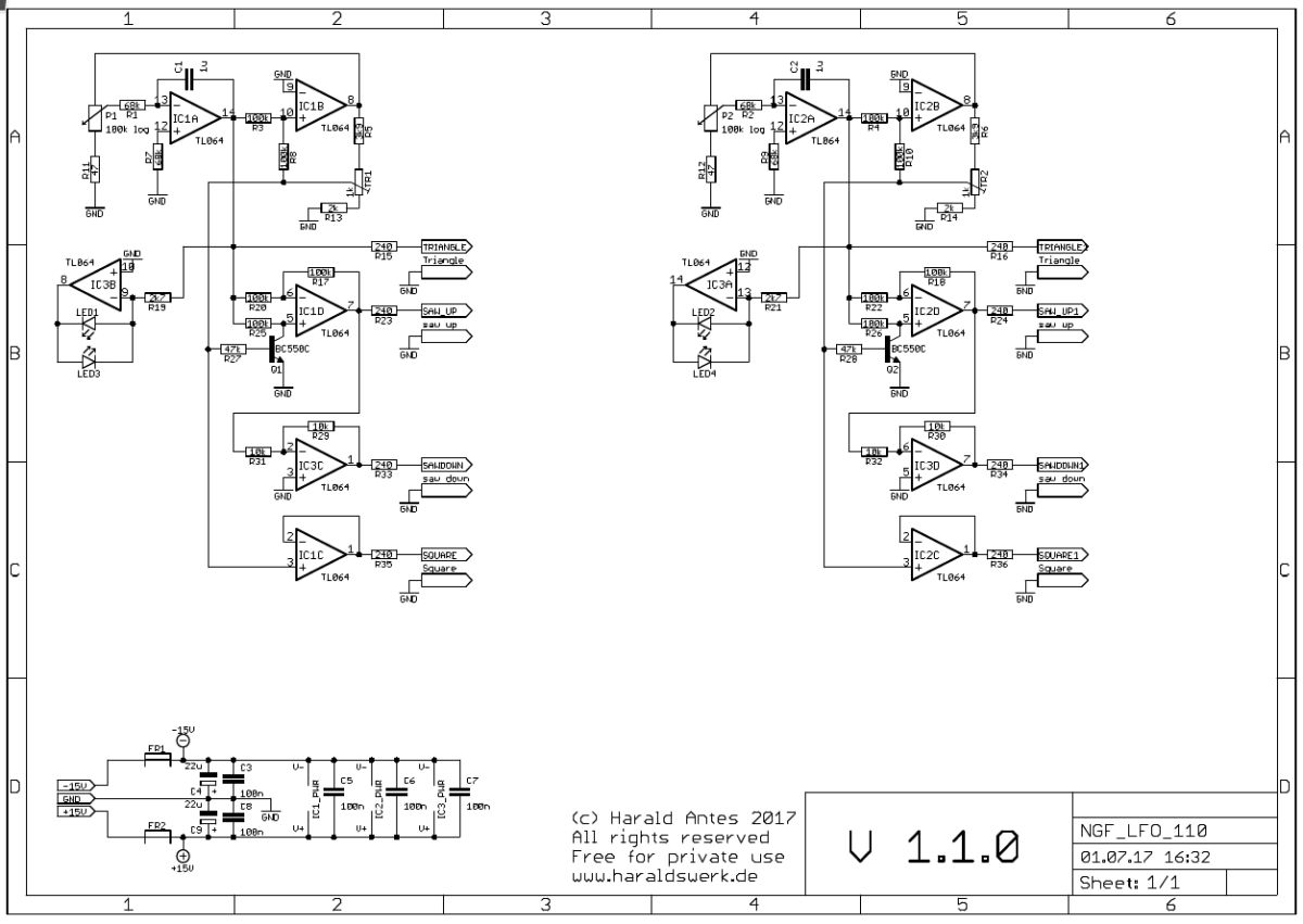 NGF-E Project: LFO schematic