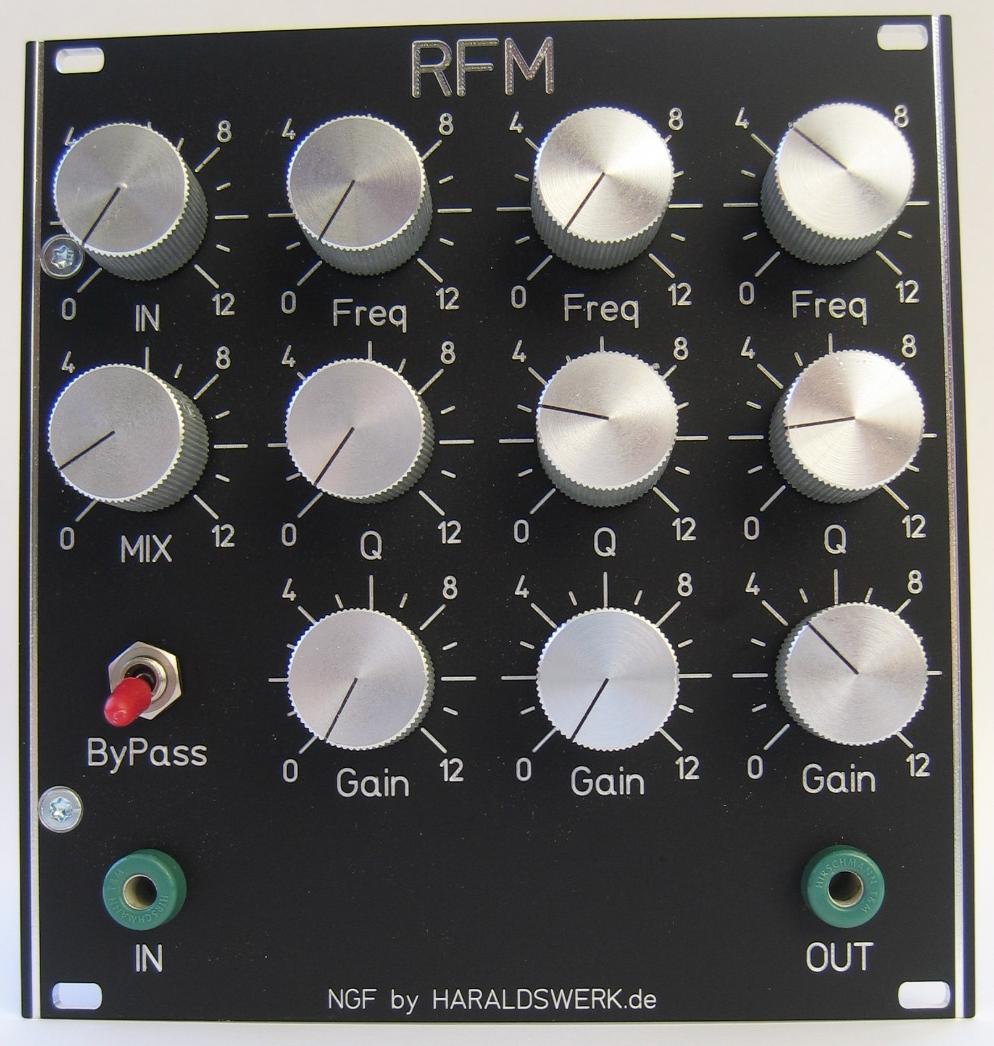 NGF-E Project: RFM faceplate