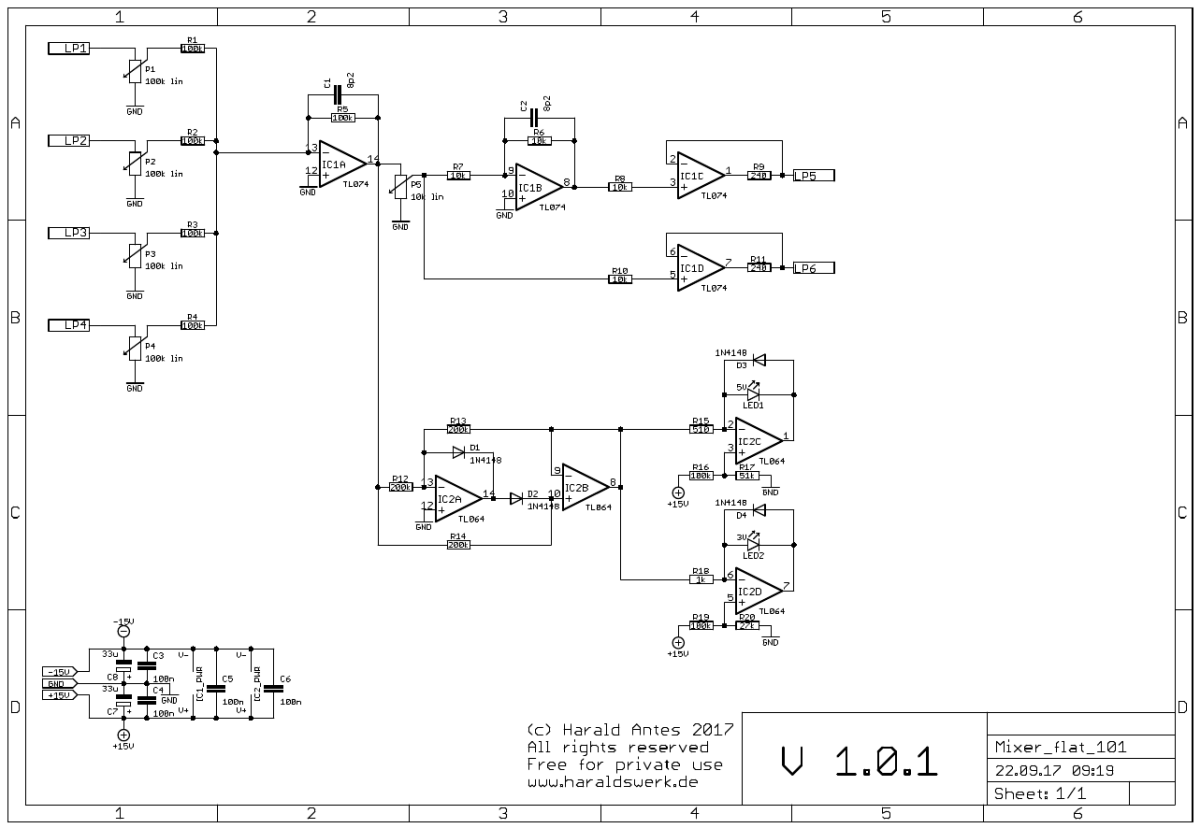 NGF AC/DC Mixer schematic