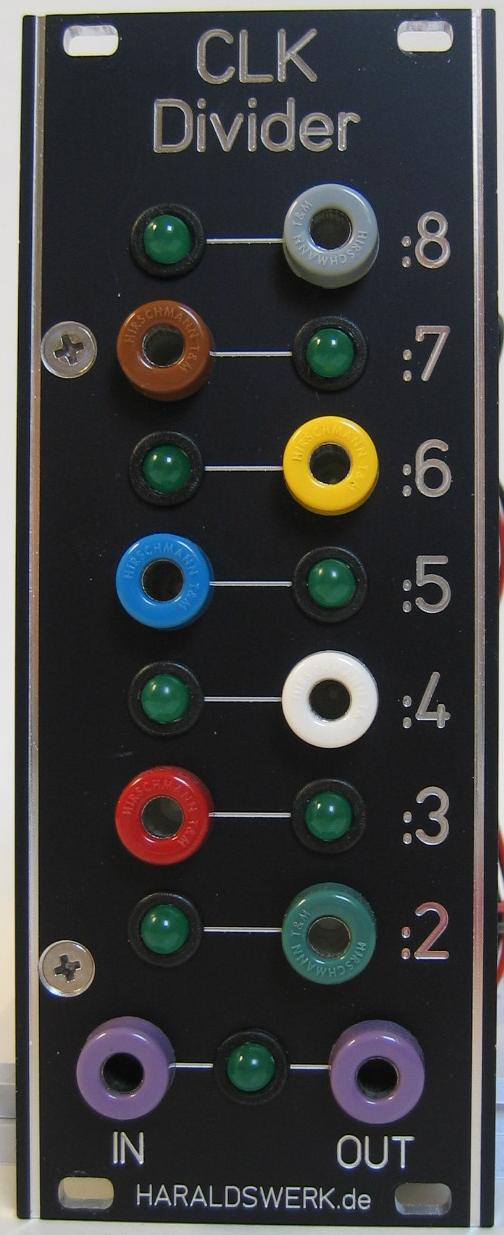 Clock Divider 2-8 front view