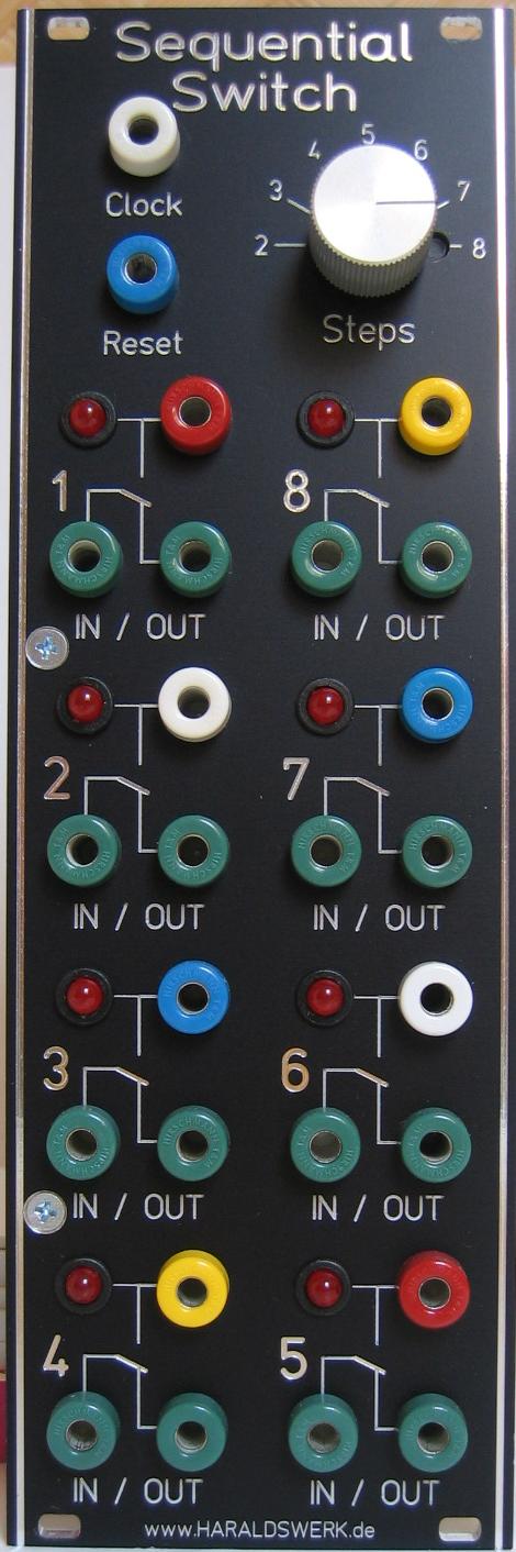Sequential Switch: Front view