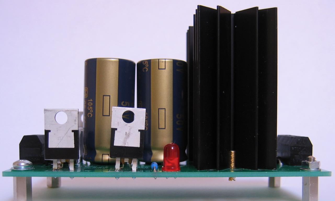 Basic PSU with 78xx voltage regulator