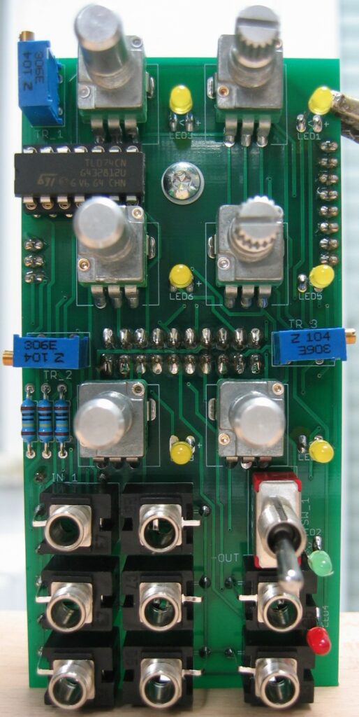 Utility Mixer I: Populated control board