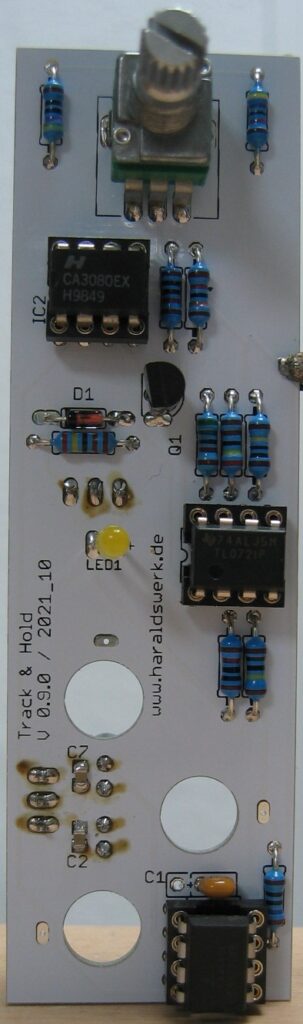 Track (Sample) and Hold: Populated PCB