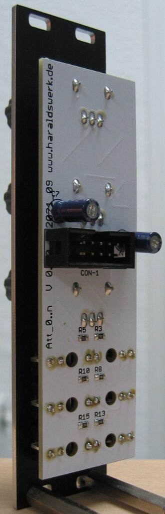Attenuator / Amplifier 0..N: Back view